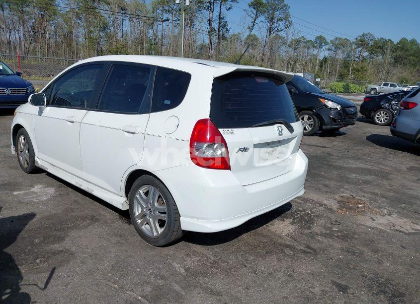 Photo 3 of 2007 Honda Fit SPORT (VIN JHMGD37627S042665)