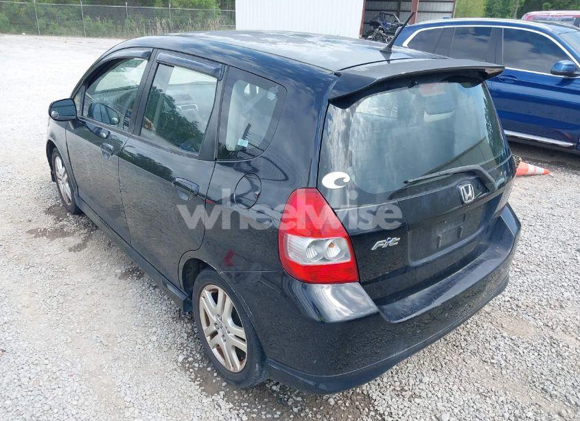 Photo 6 of 2007 Honda Fit SPORT (VIN JHMGD37627S051981)
