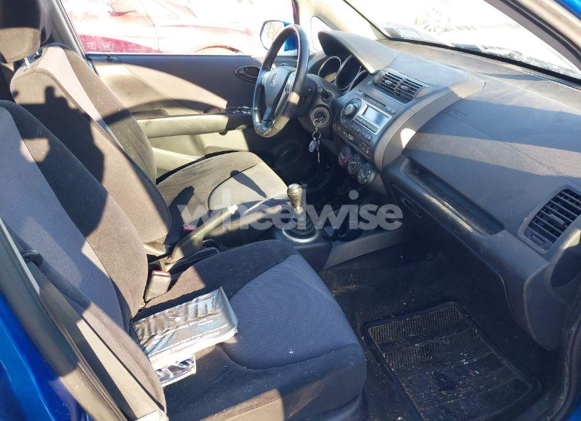 Photo 5 of 2007 Honda Fit SPORT (VIN JHMGD37627S053777)