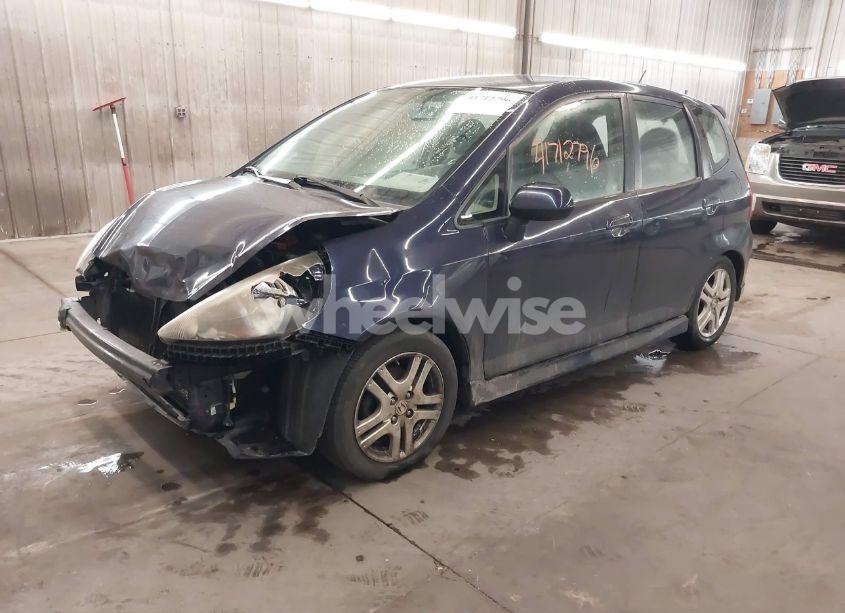 Photo 2 of 2008 Honda Fit SPORT (VIN JHMGD37628S058298)