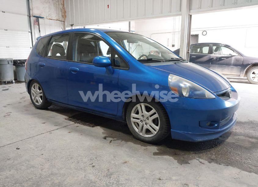 2007 Honda Fit SPORT (VIN JHMGD37637S009481) main photo