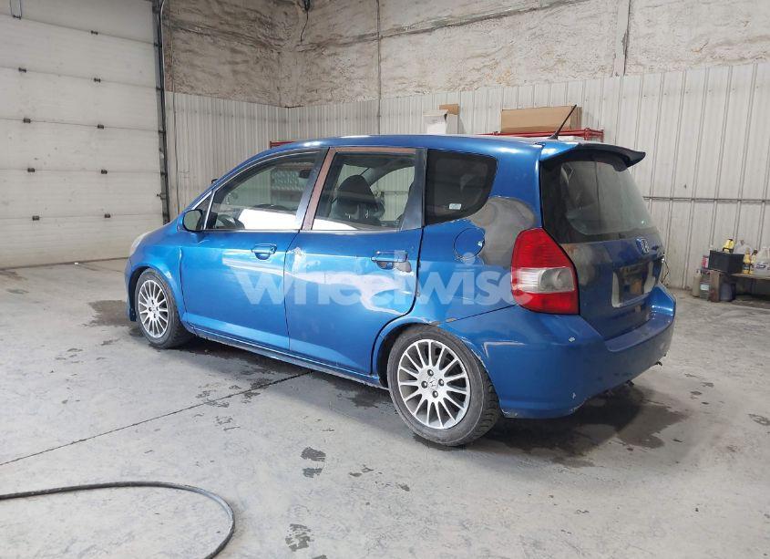Photo 3 of 2007 Honda Fit SPORT (VIN JHMGD37637S009481)