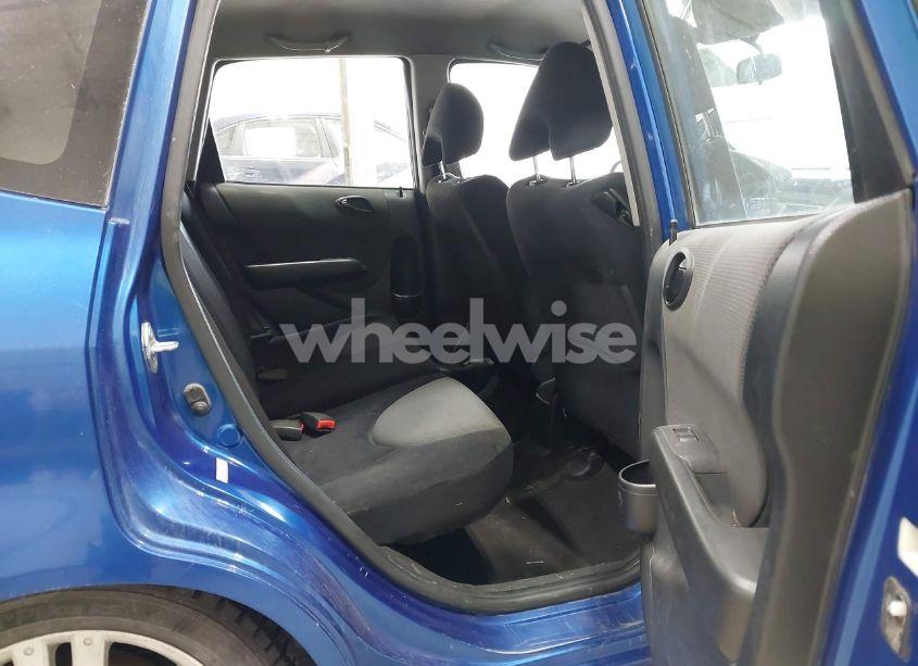 Photo 8 of 2007 Honda Fit SPORT (VIN JHMGD37637S009481)