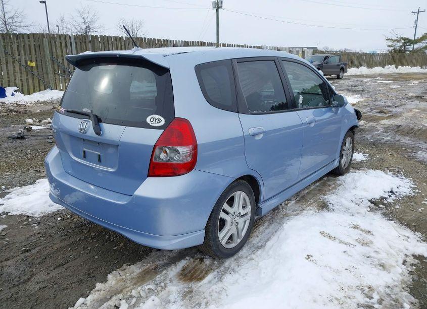 Photo 4 of 2008 Honda Fit SPORT (VIN JHMGD37638S041011)