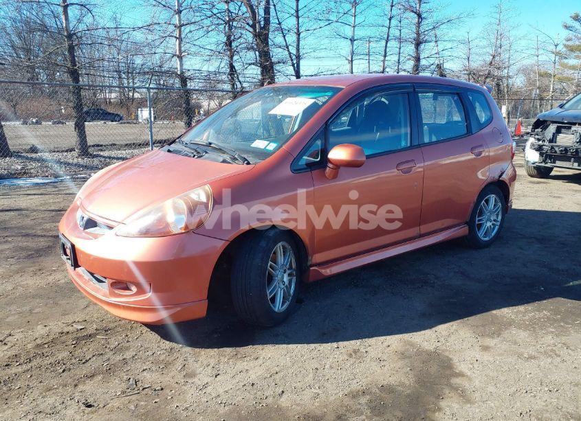 Photo 2 of 2008 Honda Fit SPORT (VIN JHMGD37638S053319)