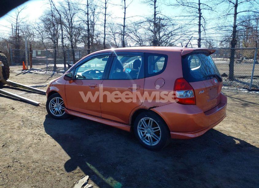 Photo 3 of 2008 Honda Fit SPORT (VIN JHMGD37638S053319)