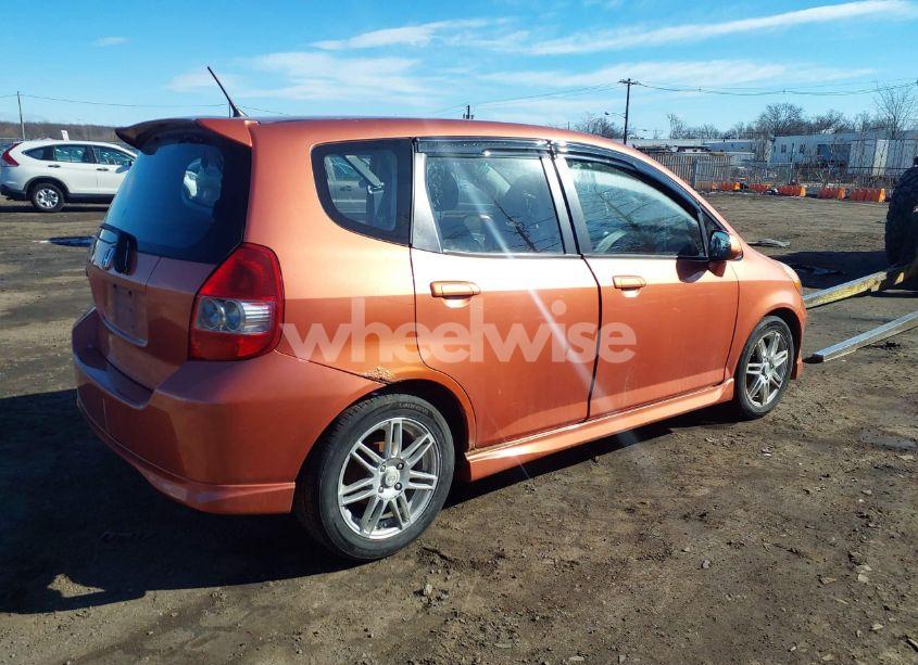 Photo 4 of 2008 Honda Fit SPORT (VIN JHMGD37638S053319)