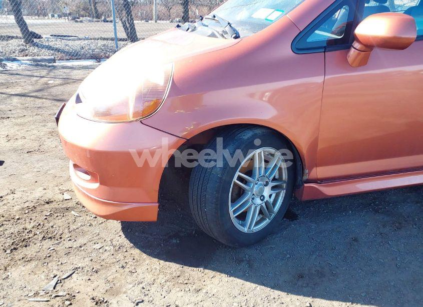 Photo 6 of 2008 Honda Fit SPORT (VIN JHMGD37638S053319)