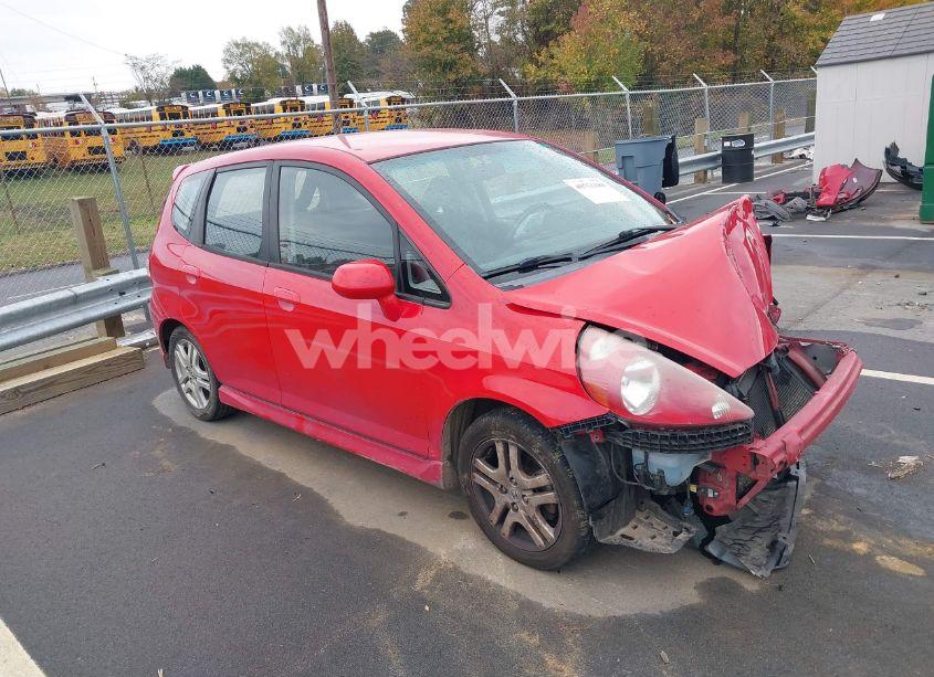 2008 Honda Fit SPORT (VIN JHMGD37648S007465) main photo
