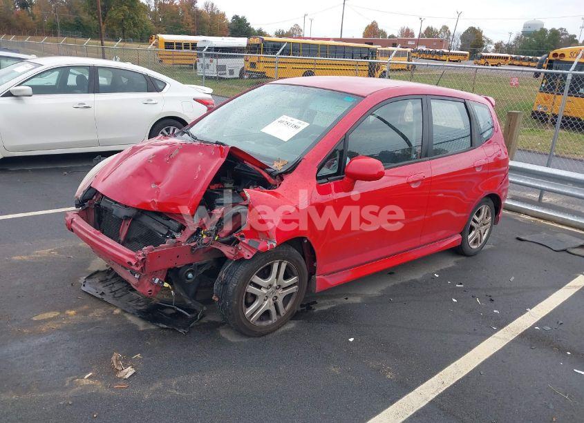 Photo 2 of 2008 Honda Fit SPORT (VIN JHMGD37648S007465)