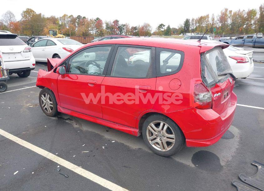 Photo 3 of 2008 Honda Fit SPORT (VIN JHMGD37648S007465)