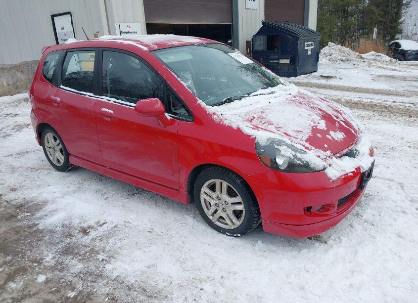 2008 Honda Fit SPORT (VIN JHMGD37648S038506) main photo