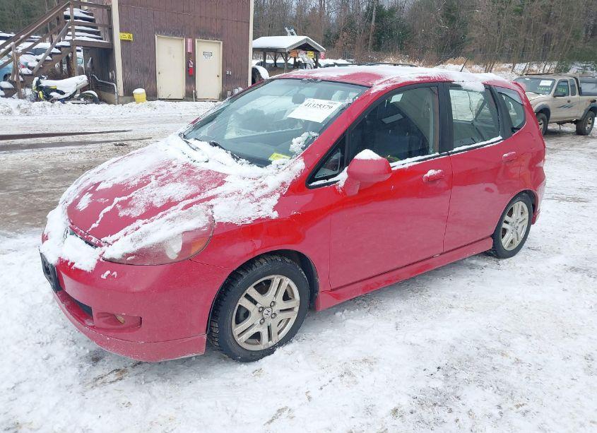 Photo 2 of 2008 Honda Fit SPORT (VIN JHMGD37648S038506)