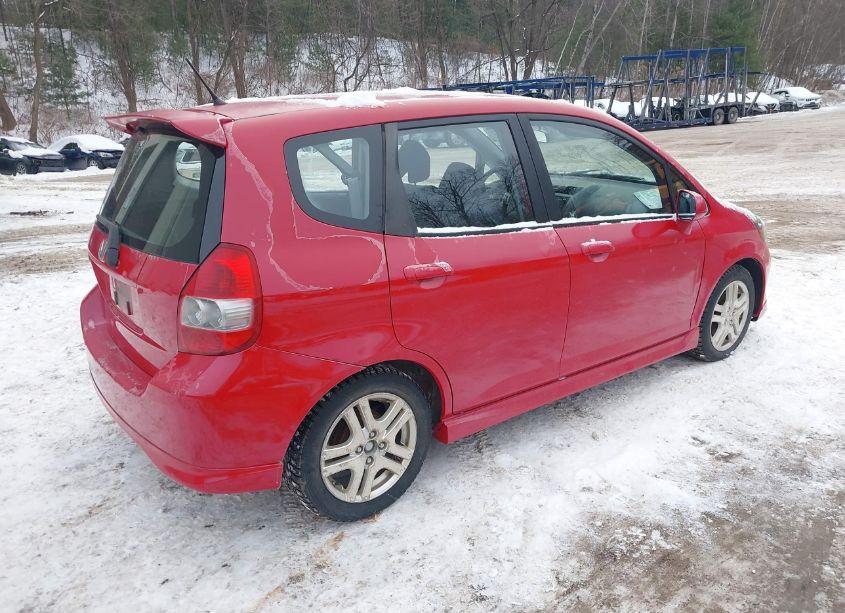 Photo 4 of 2008 Honda Fit SPORT (VIN JHMGD37648S038506)