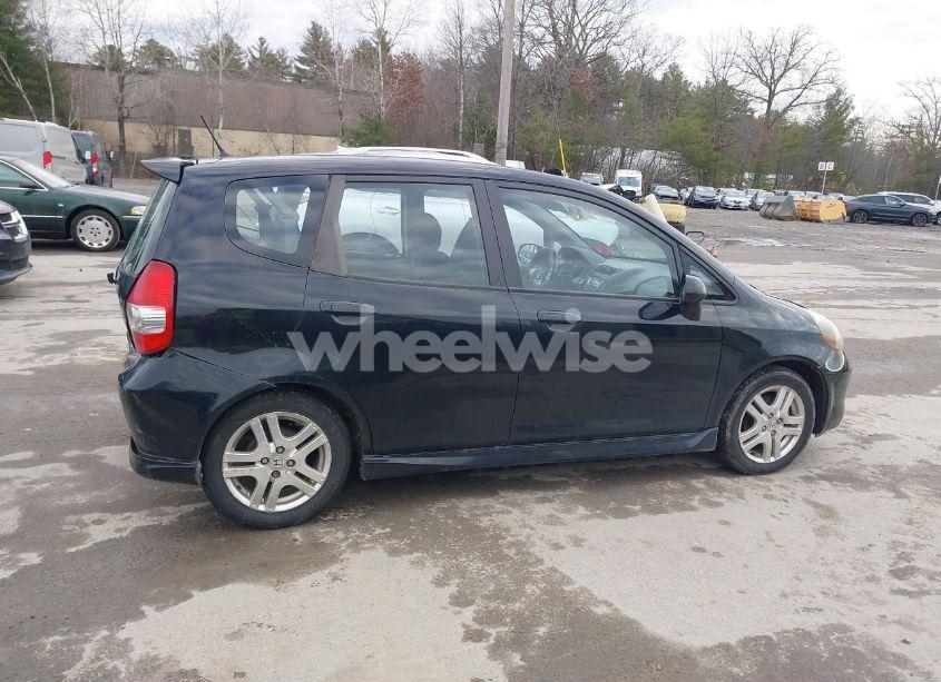 Photo 13 of 2007 Honda Fit SPORT (VIN JHMGD37667S059839)