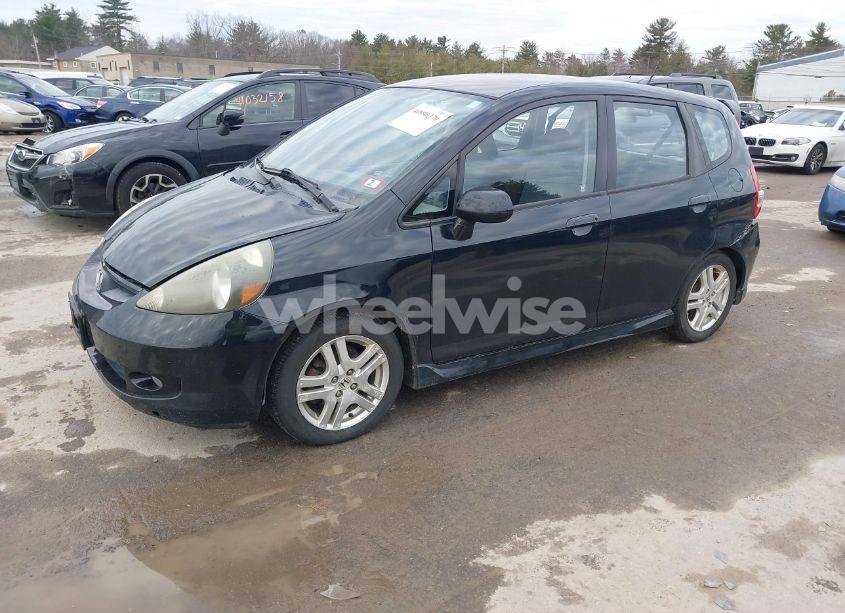 Photo 2 of 2007 Honda Fit SPORT (VIN JHMGD37667S059839)