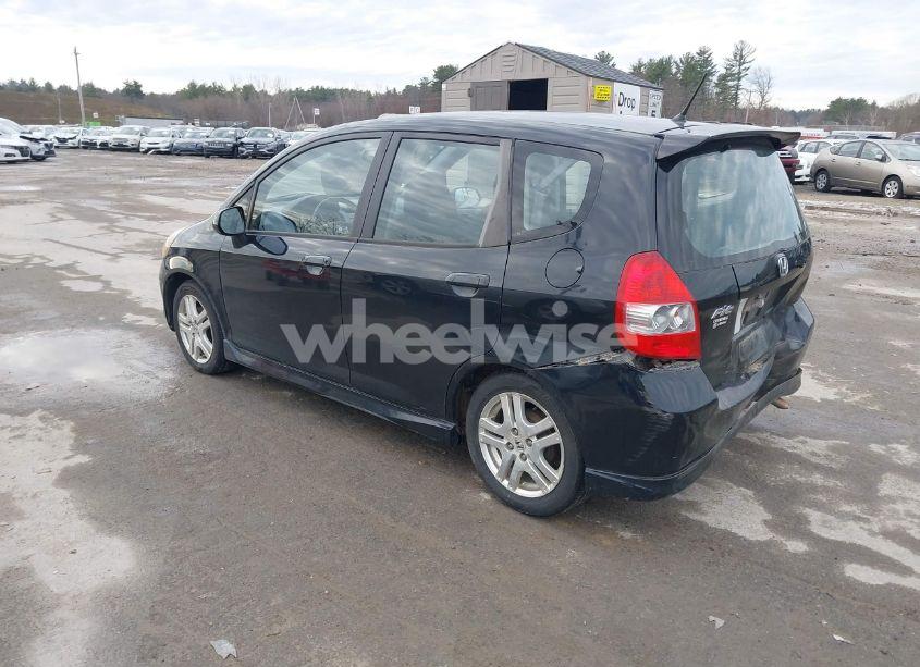 Photo 3 of 2007 Honda Fit SPORT (VIN JHMGD37667S059839)