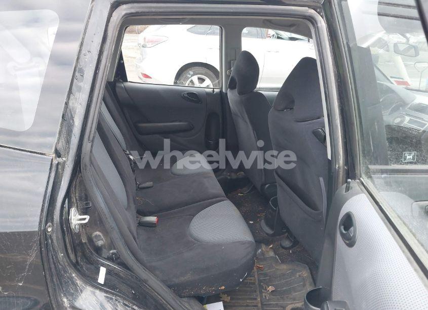 Photo 8 of 2007 Honda Fit SPORT (VIN JHMGD37667S059839)