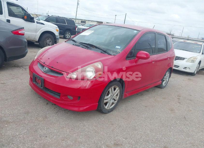 Photo 2 of 2007 Honda Fit SPORT (VIN JHMGD37667S060148)