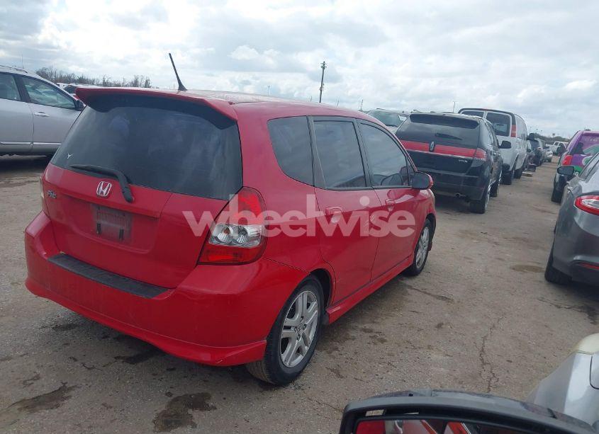 Photo 4 of 2007 Honda Fit SPORT (VIN JHMGD37667S060148)