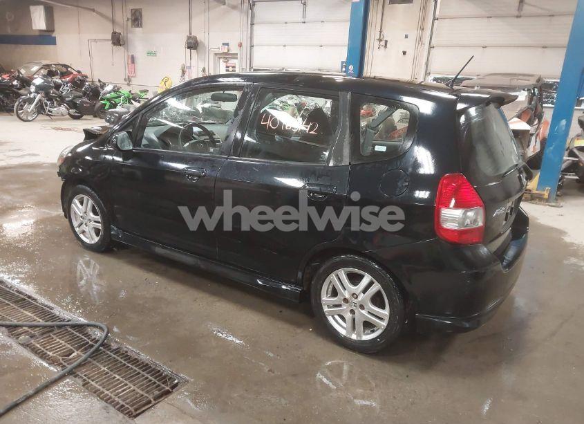 Photo 3 of 2007 Honda Fit SPORT (VIN JHMGD37667S061672)