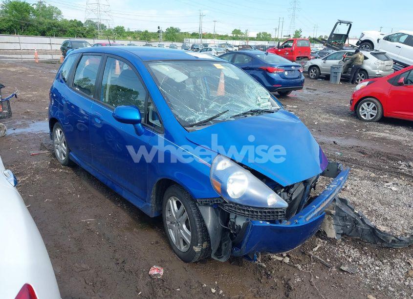 2008 Honda Fit SPORT (VIN JHMGD37668S033730) main photo