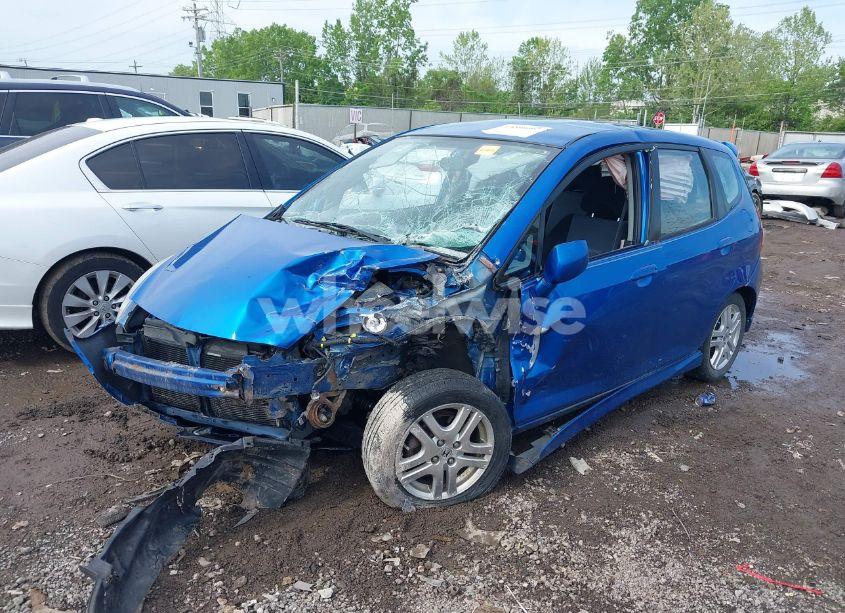 Photo 2 of 2008 Honda Fit SPORT (VIN JHMGD37668S033730)
