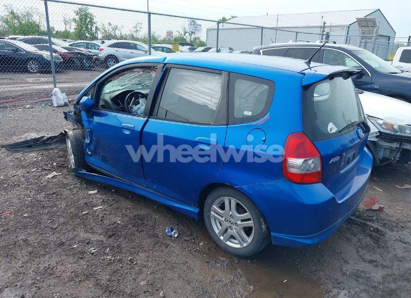 Photo 3 of 2008 Honda Fit SPORT (VIN JHMGD37668S033730)