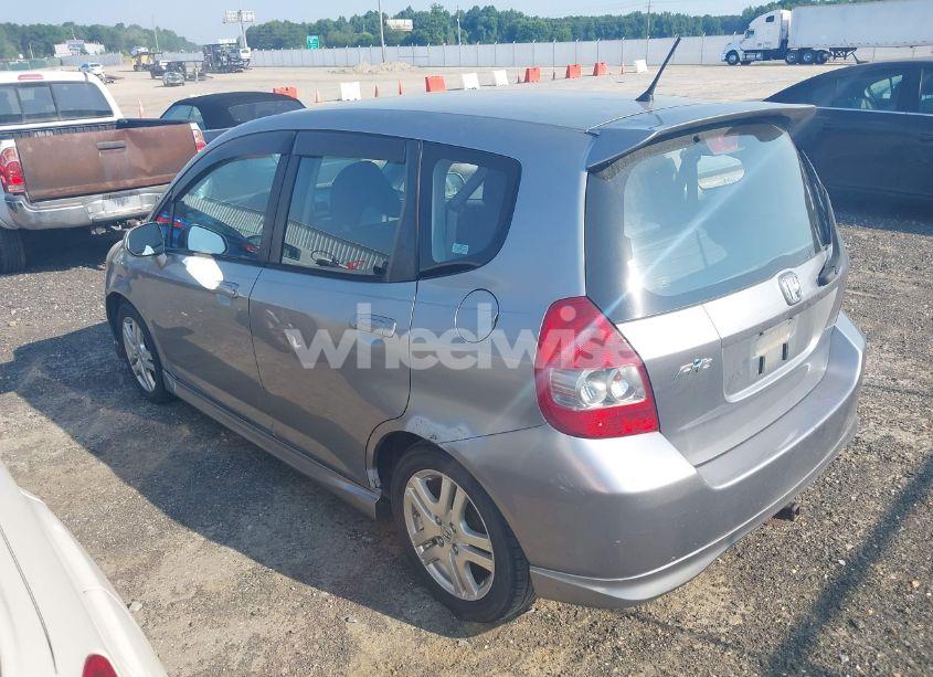 Photo 3 of 2008 Honda Fit SPORT (VIN JHMGD37668S066632)