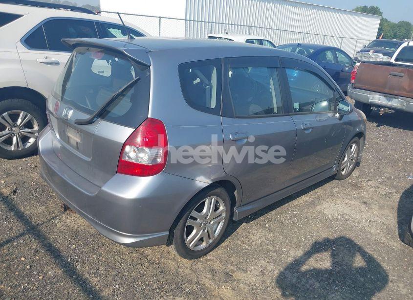 Photo 4 of 2008 Honda Fit SPORT (VIN JHMGD37668S066632)