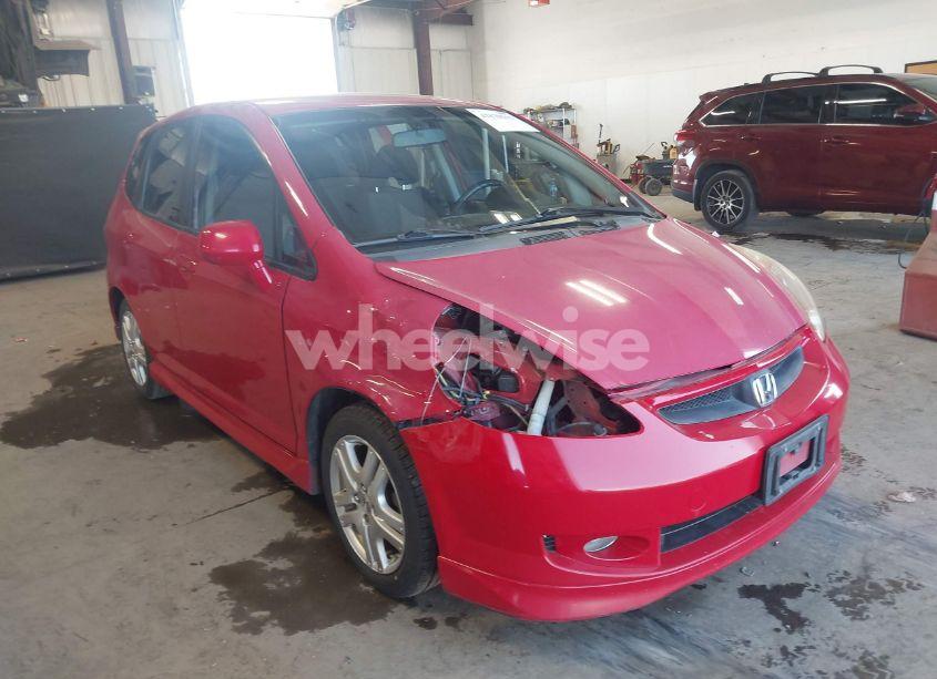 2008 Honda Fit SPORT (VIN JHMGD37668S067151) main photo