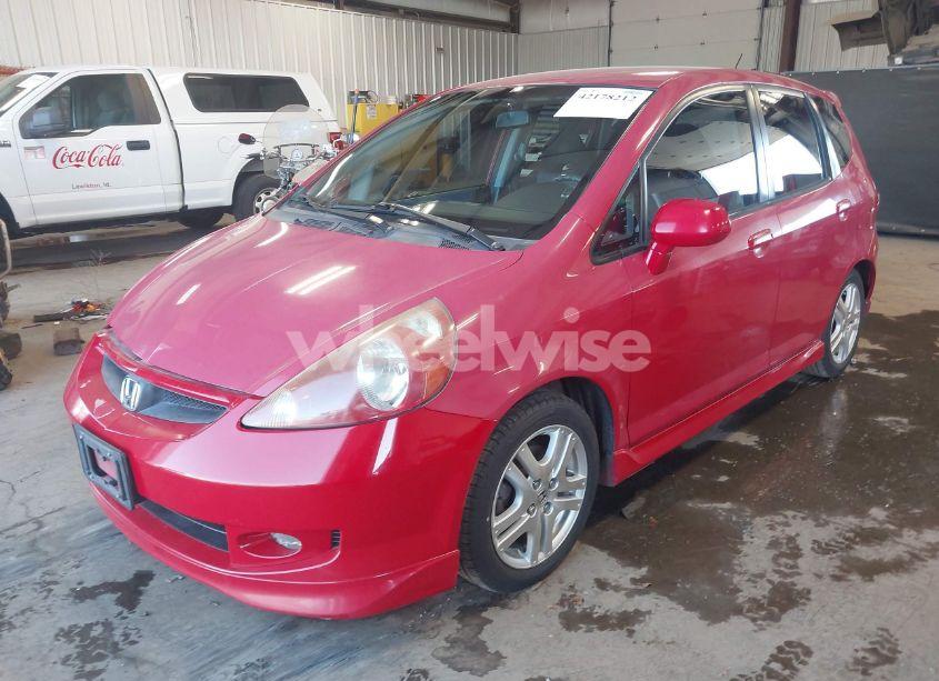 Photo 2 of 2008 Honda Fit SPORT (VIN JHMGD37668S067151)