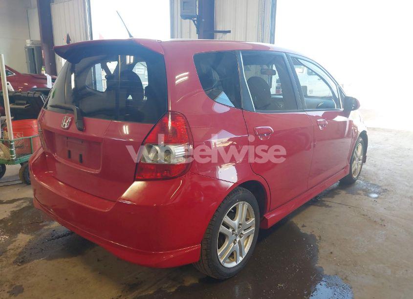 Photo 4 of 2008 Honda Fit SPORT (VIN JHMGD37668S067151)
