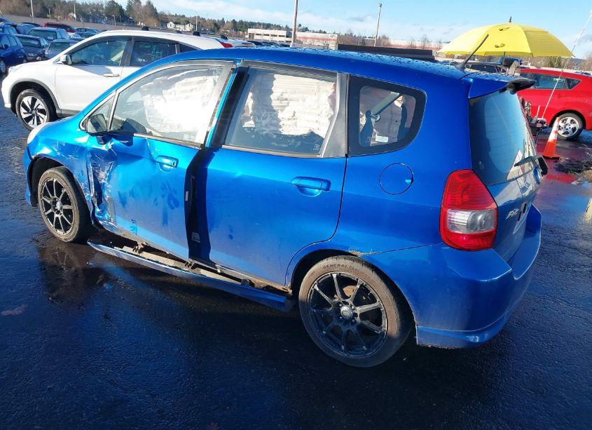 Photo 3 of 2007 Honda Fit SPORT (VIN JHMGD37677S022492)