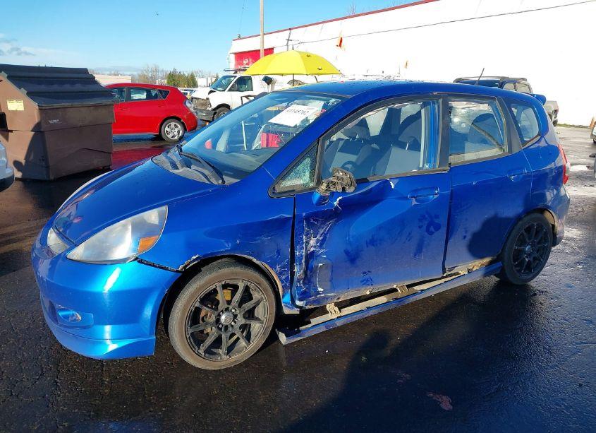 Photo 6 of 2007 Honda Fit SPORT (VIN JHMGD37677S022492)