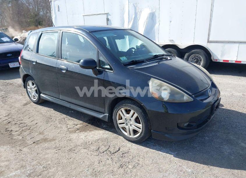 2008 Honda Fit SPORT (VIN JHMGD37678S057258) main photo