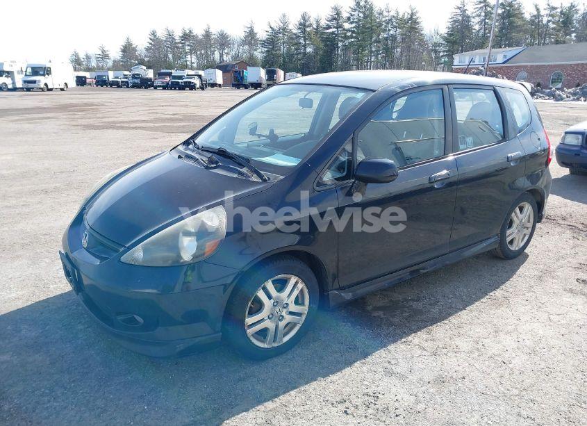Photo 2 of 2008 Honda Fit SPORT (VIN JHMGD37678S057258)