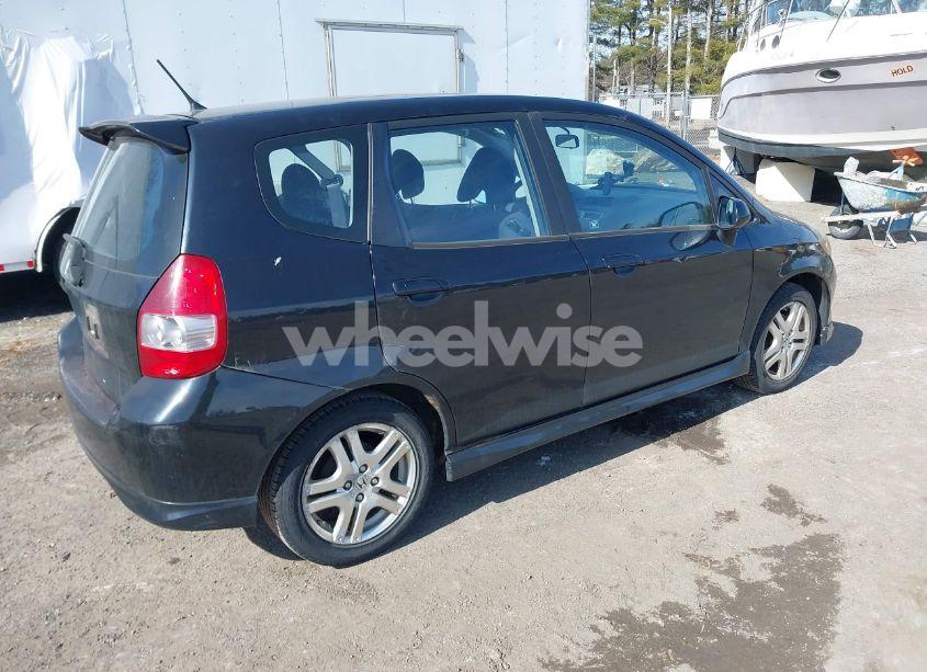 Photo 4 of 2008 Honda Fit SPORT (VIN JHMGD37678S057258)