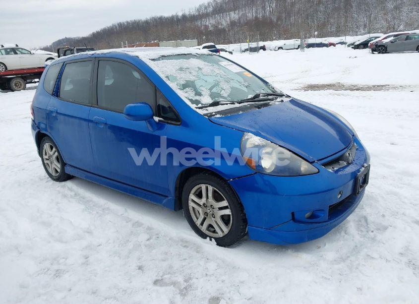 2007 Honda Fit (VIN JHMGD37687S023604) main photo
