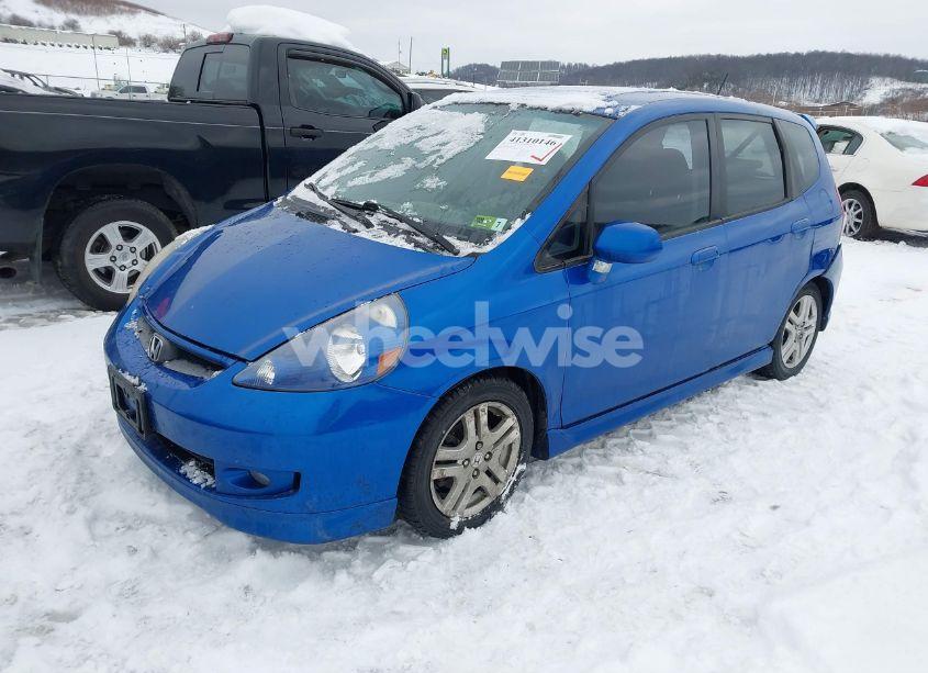 Photo 2 of 2007 Honda Fit (VIN JHMGD37687S023604)