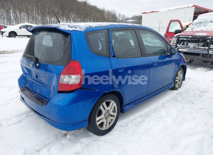 Photo 4 of 2007 Honda Fit (VIN JHMGD37687S023604)