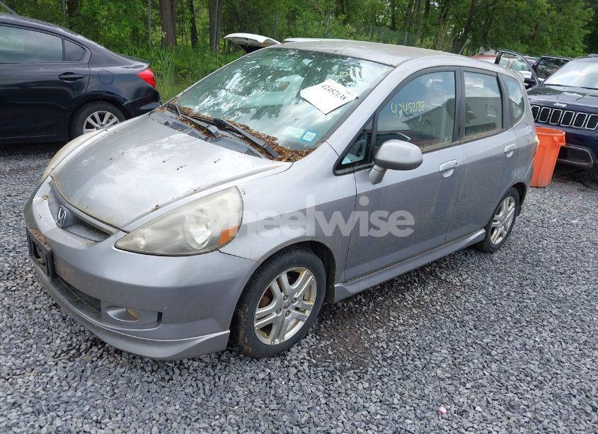 Photo 2 of 2008 Honda Fit SPORT (VIN JHMGD37688S005993)