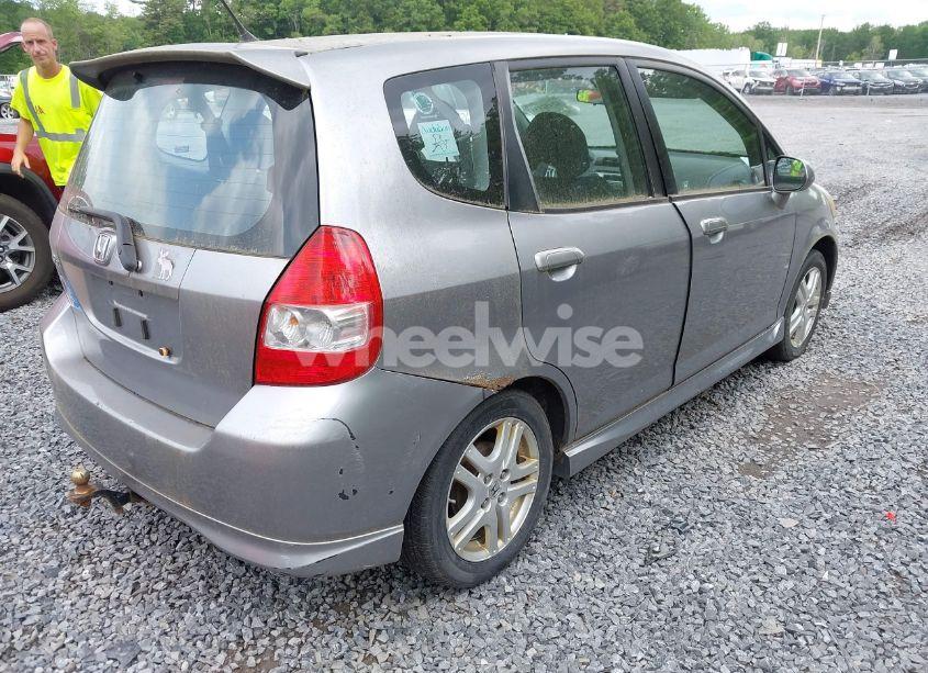 Photo 4 of 2008 Honda Fit SPORT (VIN JHMGD37688S005993)