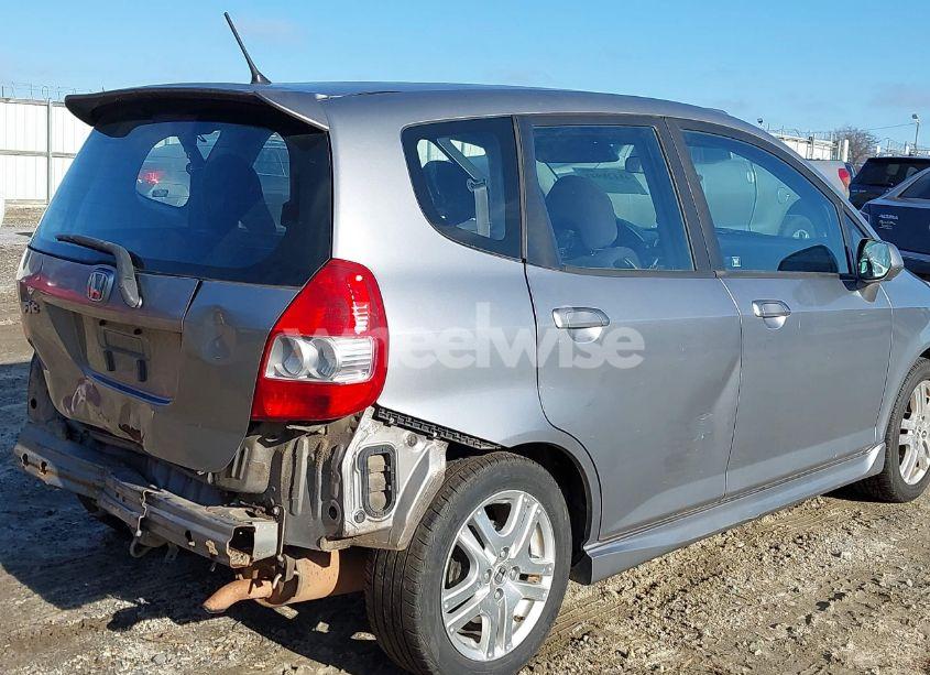 Photo 13 of 2008 Honda Fit SPORT (VIN JHMGD37688S009610)