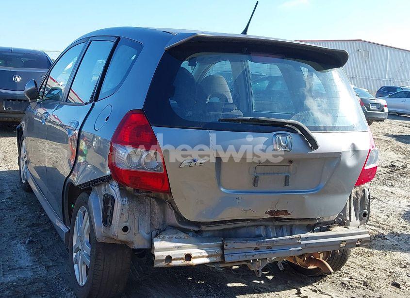 Photo 6 of 2008 Honda Fit SPORT (VIN JHMGD37688S009610)