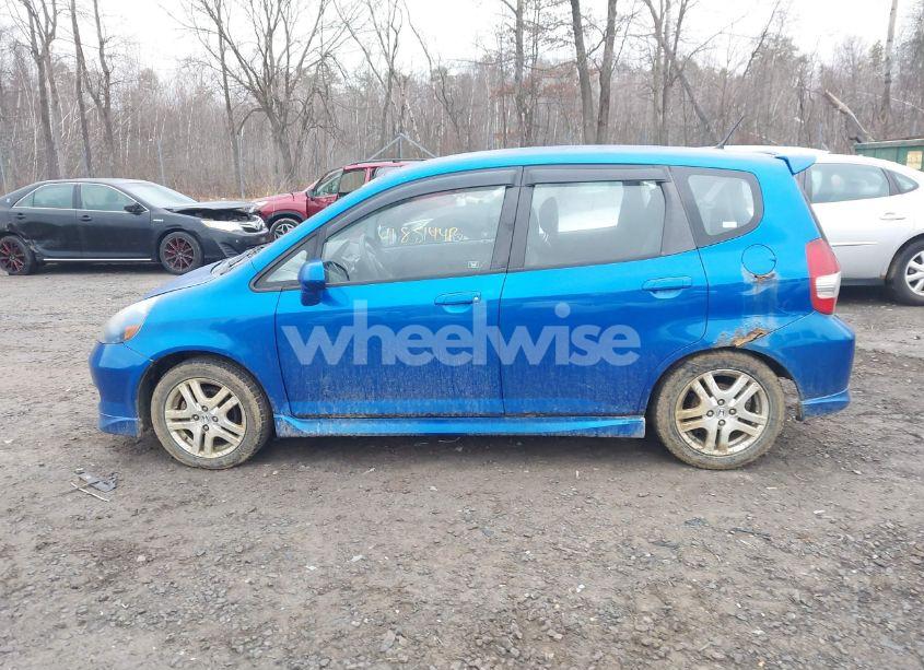 Photo 14 of 2008 Honda Fit SPORT (VIN JHMGD37688S010577)