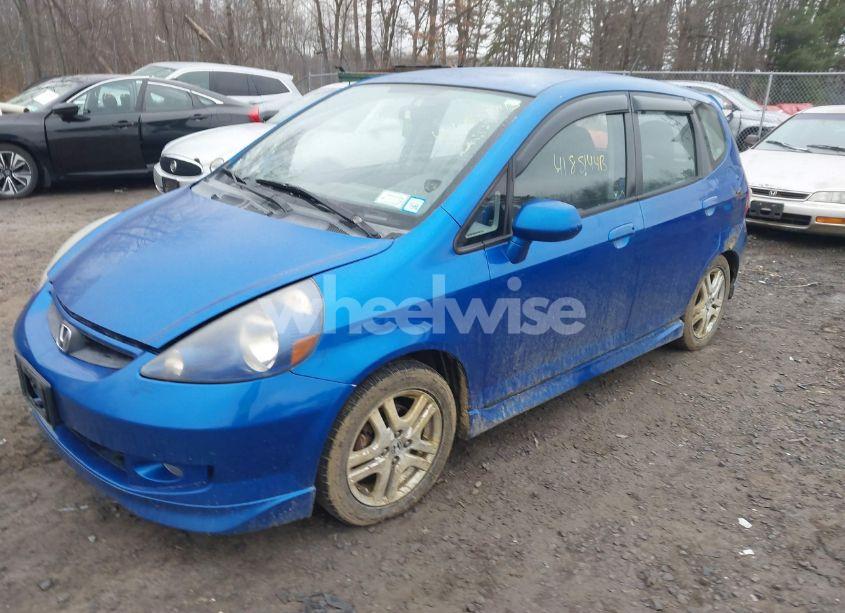 Photo 2 of 2008 Honda Fit SPORT (VIN JHMGD37688S010577)
