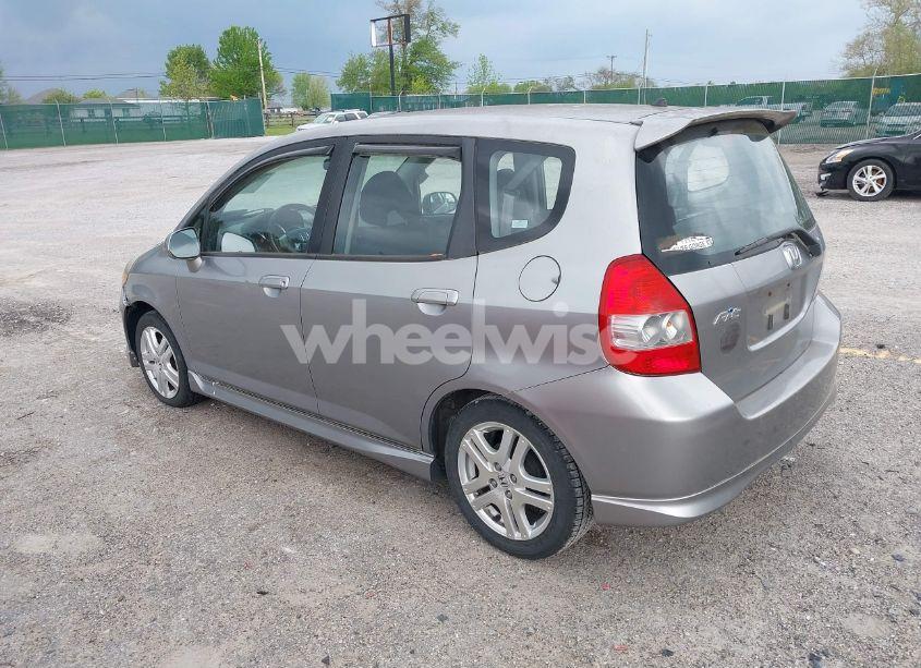 Photo 3 of 2007 Honda Fit SPORT (VIN JHMGD37697S040265)