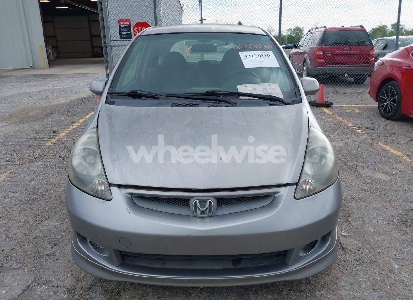 Photo 6 of 2007 Honda Fit SPORT (VIN JHMGD37697S040265)