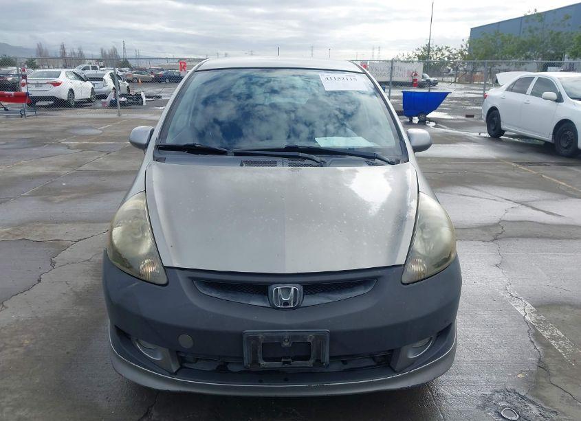 Photo 12 of 2007 Honda Fit SPORT (VIN JHMGD37697S042162)